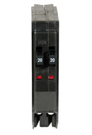 QO2020 - Square D 20A/20A Tandem Circuit Breaker, 120/240V, 1-Pole, QO Series, Plug-In Mount, 10kA Interrupt, VISI-TRIP, CSA/UL Listed - Essential Electric Supply
