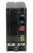 QO2110 - Square D 110 Amp 2 Pole 120/240V Circuit Breaker Plug-In 10kA Interrupt - Essential Electric Supply