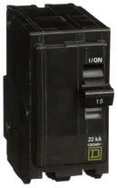 QO215VH - Square D Plug-In 15 Amp 2 Pole Circuit Breaker - Essential Electric Supply
