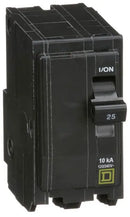 QO225 - Square D Plug-In 25 Amp 2 Pole Circuit Breaker - Essential Electric Supply
