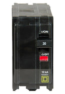 QO230 - Square D 30 Amp 2 Pole 120/240VAC Circuit Breaker QO Series Plug-In 10kA Interrupt Rating - Essential Electric Supply