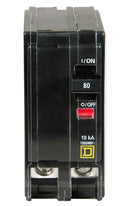 QO280 - Square D 80 Amp 120/240V 2 Pole Plug-In Circuit Breaker, 10kA Interrupt Rating - Essential Electric Supply