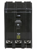 QO380 - Square D 80 Amp 3 Pole 120/240VAC Circuit Breaker Plug-In 10kAIC QO Series - Essential Electric Supply