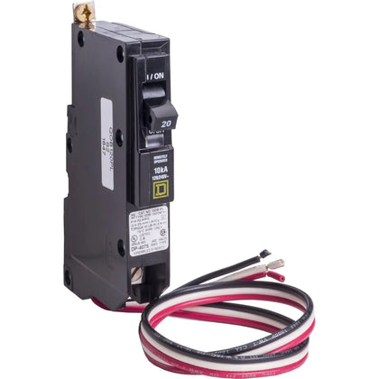 QOB120PL - Square D Bolt-On 240V 20A 1 pole circuit breaker 10kA@240V - Essential Electric Supply