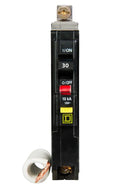 QOB130EPD - Square D 30A 1-Pole 120/240VAC Bolt-On Circuit Breaker with Ground Fault Protection - Essential Electric Supply