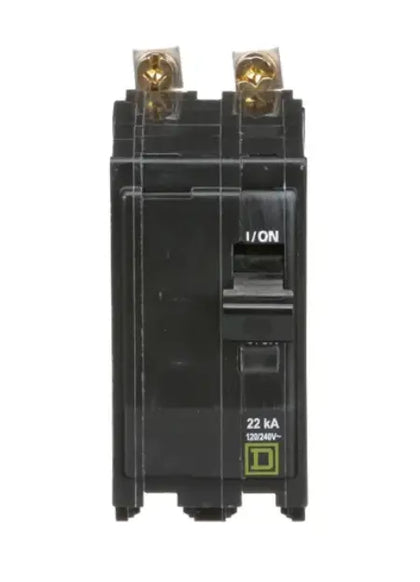 QOB2100VH - Square D Bolt-On 100 Amp 2 Pole Circuit Breaker - Essential Electric Supply
