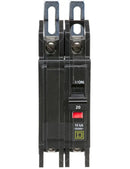 QOU220 - Square D 20 Amp 2 Pole 120/240VAC Circuit Breaker, 10kA Interrupt Rating, QOU Frame - Essential Electric Supply