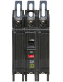 QOU370 - Square D 70 Amp 240 VAC 3 Pole Miniature Circuit Breaker Thermal Magnetic 10kA Interrupt - Essential Electric Supply