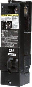 QS2200 - Siemens 200 Amp 2 Pole 240V Type QS Molded Case Circuit Breaker, 10kA Interrupt, Bolt-On, Thermal Magnetic Trip, UL Listed - Essential Electric Supply
