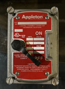 EDSF12 - Appleton Contender Series Factory Sealed Tumbler Switch 1-Pole Panel Mount 20A UL Certified - Essential Electric Supply