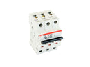 S203P-K10 - ABB 3 Pole 10 Amp 480V K-Trip Curve Miniature Circuit Breaker DIN Rail Mount - Essential Electric Supply