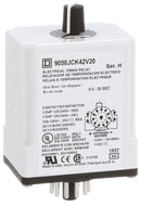 9050JCK42V20 Square D Type JCK Timing Relay 10A 240VAC Adjustable 0.3-30s - Essential Electric Supply