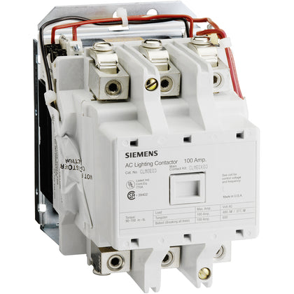 CLM0E03120 Siemens  Contactor 3 pole 3 phase 600V 100A 120V coil - Essential Electric Supply