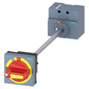 3VA91370FK25 Siemens 3VA51 Circuit Breaker Door-Mounted Rotary Operator Emergency Stop IP65 - Essential Electric Supply