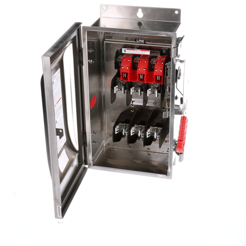Siemens HF362S 60A 3-Pole 600V Fusible Safety Switch NEMA 4X ...