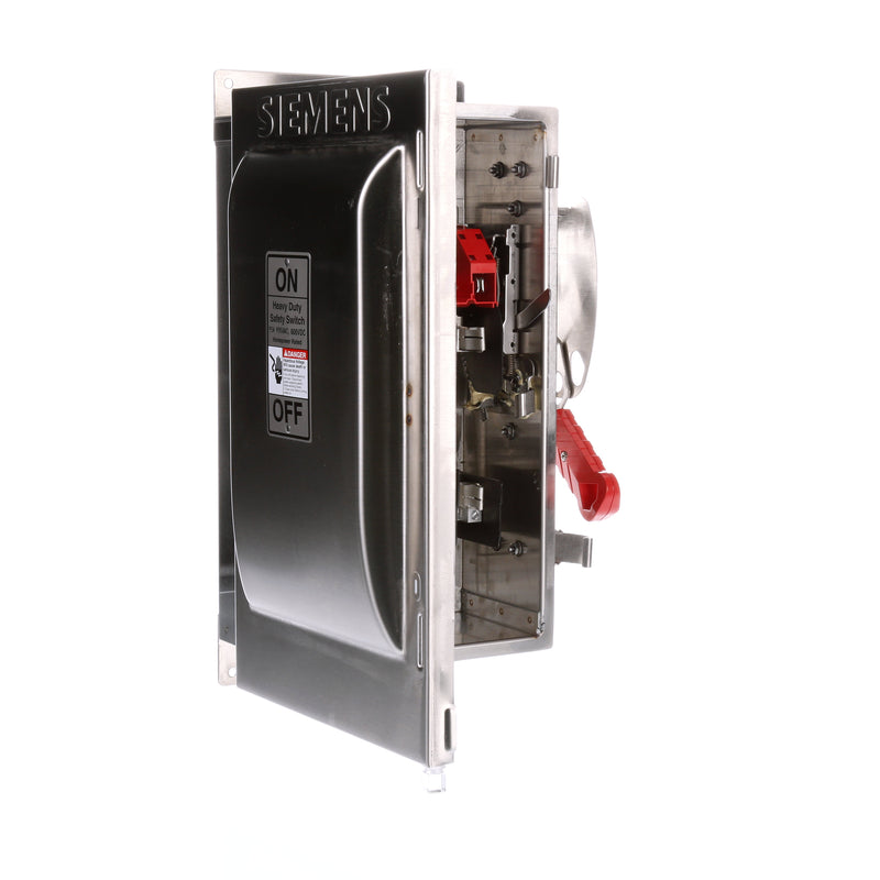 Siemens HF362S 60A 3-Pole 600V Fusible Safety Switch NEMA 4X ...