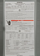 HF363R Siemens VBII Series Disconnect  600V ACV 100A Fusible Switch - Essential Electric Supply