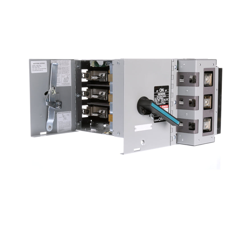 V7F3644J - Siemens 200 Amp 600 Volt 3 Pole Vacu-Break Panelboard ...