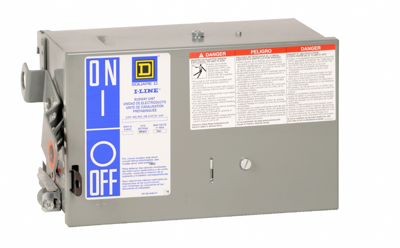 Square D PIF34015GN 15A 3-Phase 480V I-Line Bus Plug – Essential ...