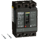 HJL36015 - Square D Feed-Thru 600V 15A 3 pole circuit breaker 65kA@480V - Essential Electric Supply