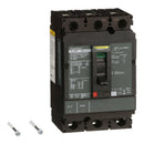 HLL36025 - Square D Feed-Thru 600V 25A 3 pole circuit breaker 100kA@480V - Essential Electric Supply