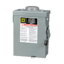 DU222RB Square D Series E Disconnect  240V ACV 60A Non-Fusible Switch - Essential Electric Supply