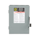 DU321 Square D Series E Disconnect  240V ACV 30A Non-Fusible Switch - Essential Electric Supply