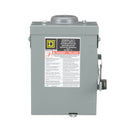 DU321RB Square D Series E Disconnect  240V ACV 30A Non-Fusible Switch - Essential Electric Supply