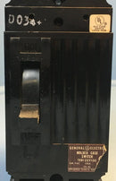 TEB122Y100 - General Electric 100A 2-Pole 240V Molded Case Circuit Breaker Non-Automatic E150 Frame - Essential Electric Supply