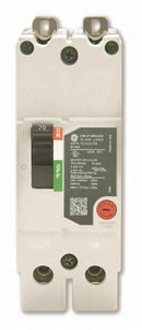 TEYH2070B - General Electric 70A 2-Pole Molded Case Circuit Breaker, 277/480V AC, 35kA Interrupt Rating, TEYH Series, Bolt-On Mount, Thermal Magnetic Trip, UL Listed - Essential Electric Supply