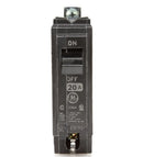 THHQB1120 - General Electric 20 Amp 1 Pole 120/240VAC Bolt-On Q-Line Circuit Breaker, 22kA Interrupt Rating, Thermal Magnetic Trip, UL Listed, CSA Certified - Essential Electric Supply