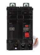 THHQB2120GFT - General Electric 20A 240V 2-Pole THHQB Bolt-On Circuit Breaker 22kA Interrupt - Essential Electric Supply