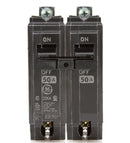 THHQB2150 - General Electric 50 Amp 2 Pole 240V Thermal Magnetic Circuit Breaker Bolt-On - Essential Electric Supply