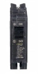 THHQL1130 - General Electric 30A 1 Pole 120/240VAC Plug-In Circuit Breaker Q-Line Frame 10kA Interrupt Rating - Essential Electric Supply