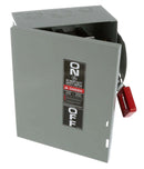 THN3361 - General Electric 30 Amp 3 Pole 600 Volt NEMA 1 Heavy Duty Non-Fusible Safety Switch - Essential Electric Supply