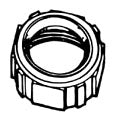 BI910 Thomas & Betts Steel City√Ç¬Æ Conduit Fittings Insulated Iron-Zinc Plated Conduit Bushing - Essential Electric Supply