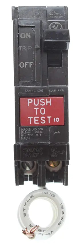 THQB1115GF - General Electric Bolt-On 15 Amp 1 Pole Circuit Breaker - Essential Electric Supply