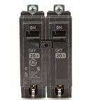 THQB2120 - General Electric 20 Amp 2 Pole 120/240V Bolt-On Circuit Breaker 10kA Interrupt Rating Q-Line - Essential Electric Supply