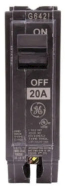 THQL1120 - General Electric Plug-In 20 Amp 1 Pole Circuit Breaker - Essential Electric Supply