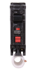 THQL1120GFEP - General Electric 20 Amp 1 Pole 120/240V Thermal Magnetic Ground Fault Circuit Breaker THQL Frame - Essential Electric Supply
