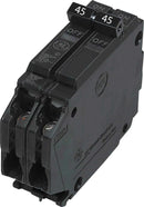 THQP245 - General Electric 45 Amp 2 Pole 120/240V Plug-In Molded Case Circuit Breaker - Essential Electric Supply
