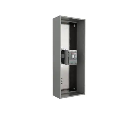 TJ400F - General Electric 400 Amp 600V 3 Pole Circuit Breaker Enclosure, NEMA 1, Flush Mount, J600 Series, UL Listed - Essential Electric Supply