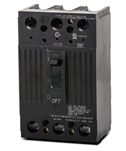 TQD32150 - General Electric Bolt-On 240V 150A 3 pole circuit breaker 10kA@240V - Essential Electric Supply