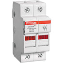 USCC2I - Ferraz Shawmut 30A 600V 2-Pole UltraSafe Class CC Fuse Holder DIN Rail Mount