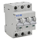 WMZS3B15 - Eaton Feed-Thru 480V 15A 3 pole circuit breaker 10kA@277/480V - Essential Electric Supply