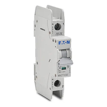 WMZT1C02 - Eaton Feed-Thru 480V 2A 1 pole circuit breaker 10kA@480V - Essential Electric Supply