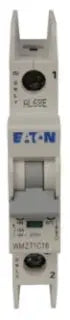 WMZT1C15 - Cutler Hammer Feed-Thru 480V 15A 1 pole circuit breaker 10kA@480V - Essential Electric Supply
