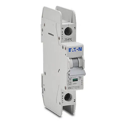 WMZT1D10 - Eaton Feed-Thru 480V 10A 1 pole circuit breaker 10kA@480V - Essential Electric Supply