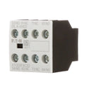 XTCEXFAC22 - Cutler Hammer Eaton 4-Pole Auxiliary Contact 2NO-2NC 16A Thermal Rating Front Mount