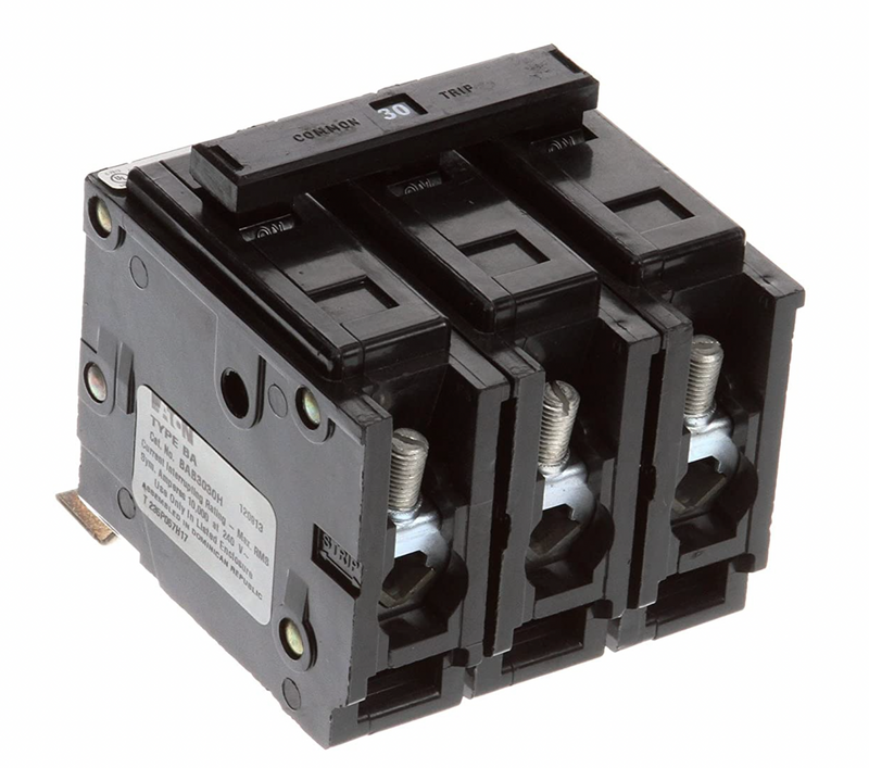 BAB3030H - Cutler Hammer/ Westinghouse/ Eaton Bolt-On 30 Amp 3 Pole Circuit Breaker - Essential Electric Supply